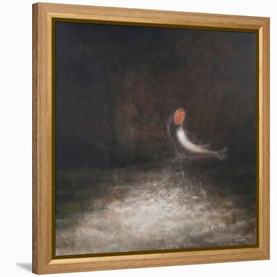 Leaping Fish, 2012-Lincoln Seligman-Framed Premier Image Canvas