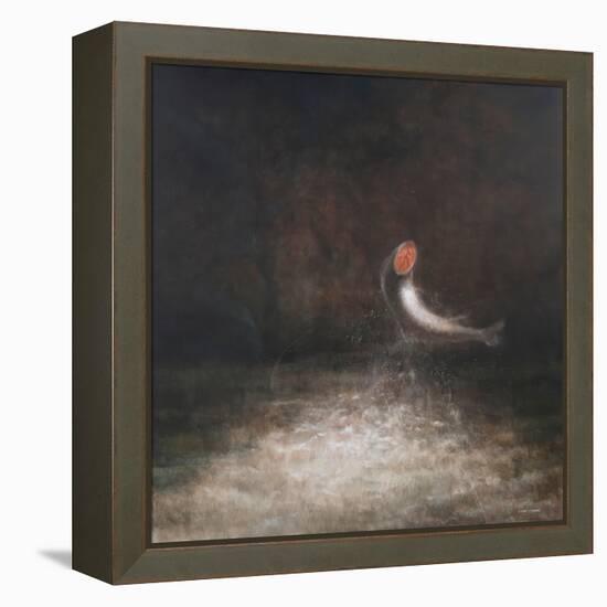 Leaping Fish, 2012-Lincoln Seligman-Framed Premier Image Canvas