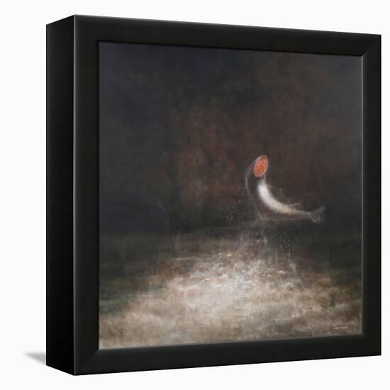 Leaping Fish, 2012-Lincoln Seligman-Framed Premier Image Canvas