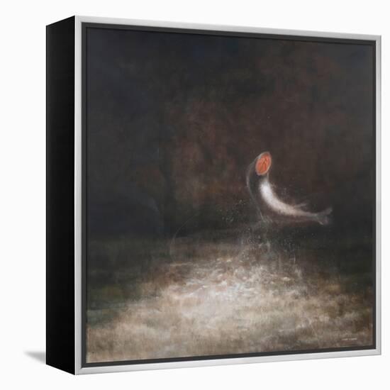 Leaping Fish, 2012-Lincoln Seligman-Framed Premier Image Canvas