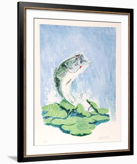 Leaping Lunker-Allen Friedman-Framed Limited Edition