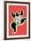 Leaping Nana, part of the series Nana Power, 1970-Niki De Saint Phalle-Framed Art Print