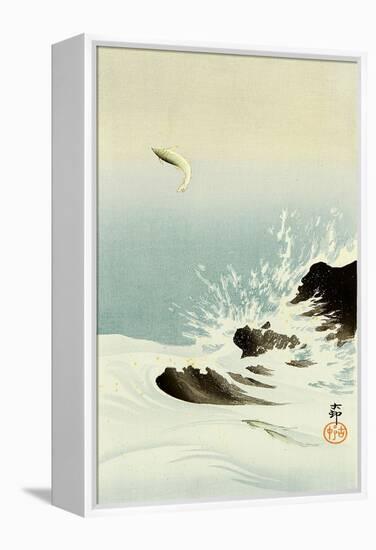Leaping Trout-Koson Ohara-Framed Premier Image Canvas