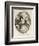 Lear, from King Lear, Act Iii, Scene 3, 1776 (Etching)-John Hamilton Mortimer-Framed Premium Giclee Print