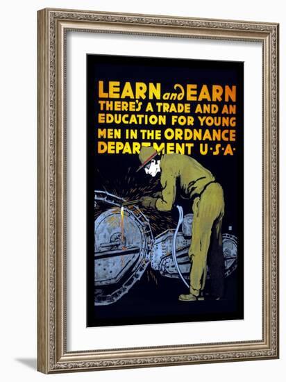 Learn and Earn-Charles Buckles Falls-Framed Art Print