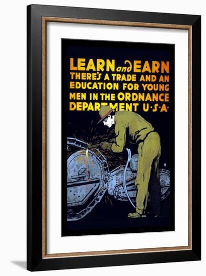 Learn and Earn-Charles Buckles Falls-Framed Art Print