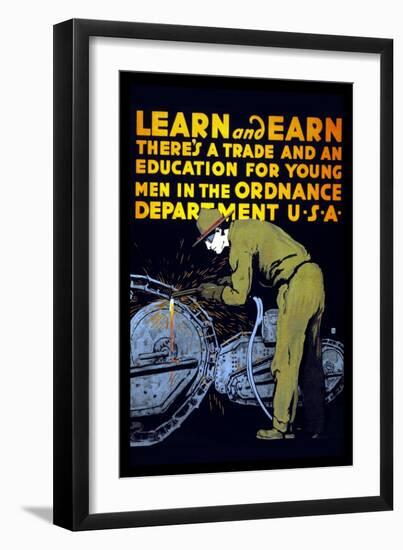 Learn and Earn-Charles Buckles Falls-Framed Art Print