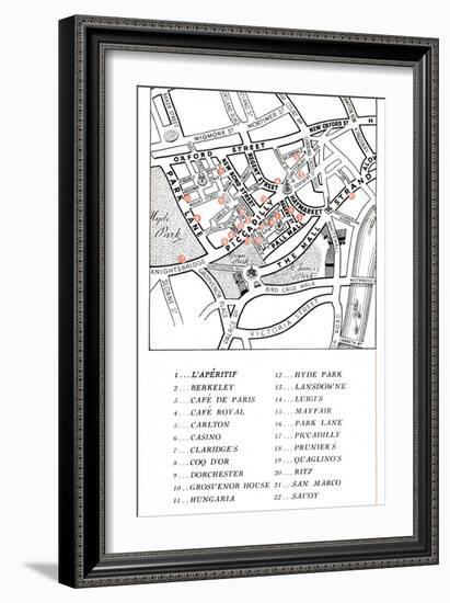 Learn now of the select and prodigal places wherein Booth's - the one matured Gin - transforms-Unknown-Framed Giclee Print