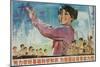 Learn Science, Build the Country, 1970s Chinese Cultural Revolution-null-Mounted Giclee Print