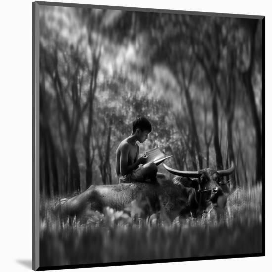 Learn Spirit-null-Mounted Art Print