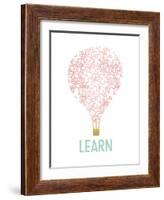 Learn-Linda Woods-Framed Art Print