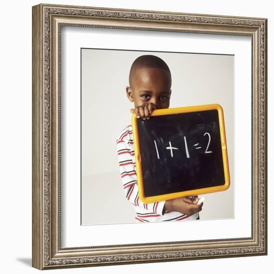 Learning Arithmetic-Ian Boddy-Framed Premium Photographic Print