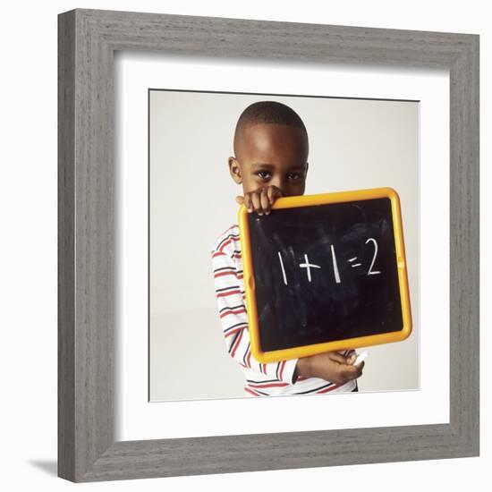 Learning Arithmetic-Ian Boddy-Framed Premium Photographic Print