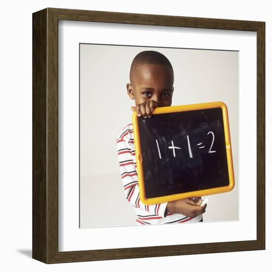 Learning Arithmetic-Ian Boddy-Framed Premium Photographic Print