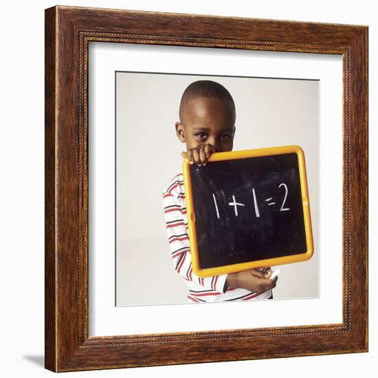 Learning Arithmetic-Ian Boddy-Framed Premium Photographic Print
