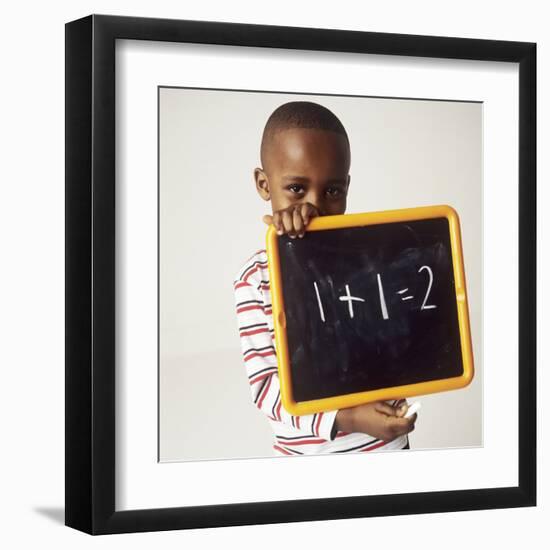 Learning Arithmetic-Ian Boddy-Framed Premium Photographic Print