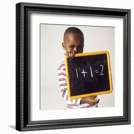 Learning Arithmetic-Ian Boddy-Framed Premium Photographic Print