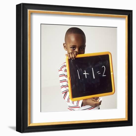 Learning Arithmetic-Ian Boddy-Framed Premium Photographic Print