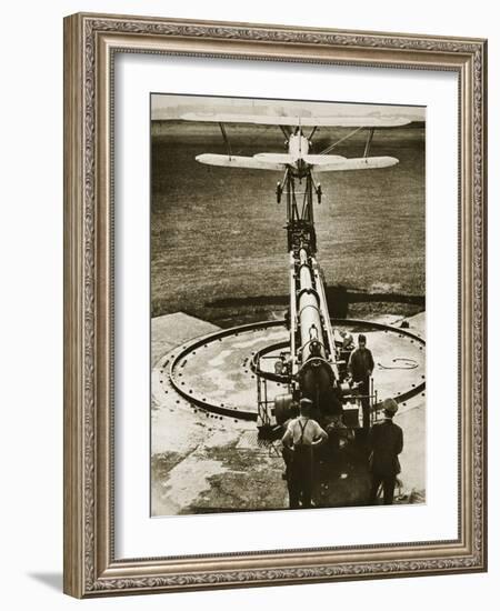 Learning the Tricks of the Catapult-English Photographer-Framed Giclee Print