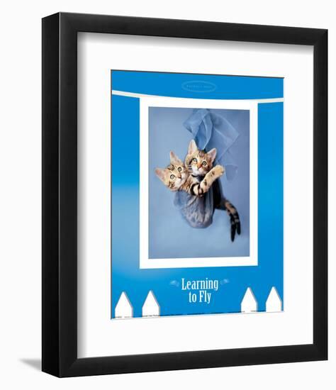 Learning to Fly-Rachael Hale-Framed Art Print