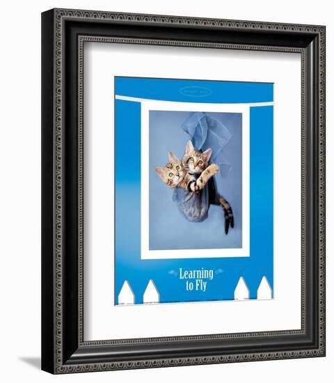 Learning to Fly-Rachael Hale-Framed Art Print