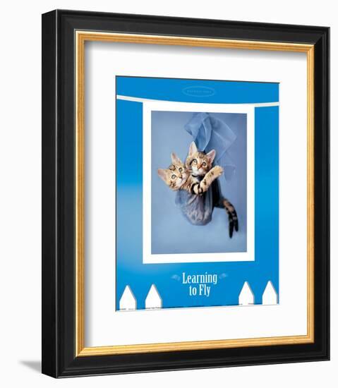 Learning to Fly-Rachael Hale-Framed Art Print