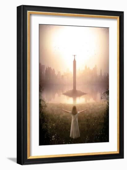 Learning to Fly-Stephane Belin-Framed Art Print