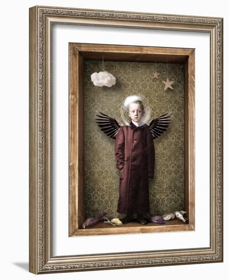 Learning to fly-Trygve Skogrand-Framed Giclee Print