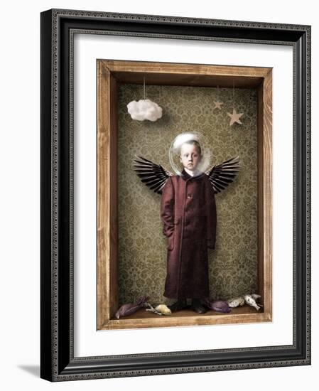 Learning to fly-Trygve Skogrand-Framed Giclee Print