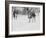 Learning To Ski-The Chelsea Collection-Framed Giclee Print