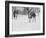 Learning To Ski-The Chelsea Collection-Framed Giclee Print