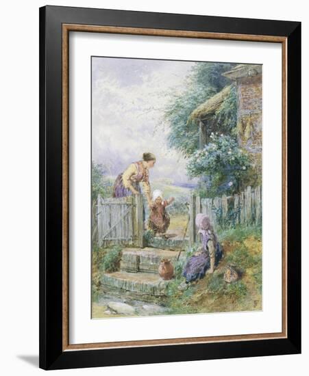 Learning to Walk-Myles Birket Foster-Framed Giclee Print