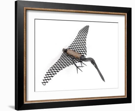 Least Bittern, 2006-Lawrie Simonson-Framed Giclee Print