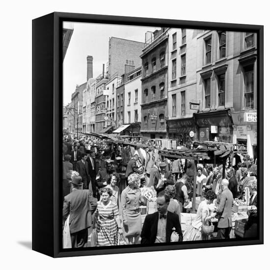 Leather Lane, Holborn 1954-Staff-Framed Premier Image Canvas