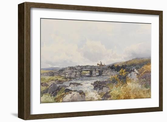 Leather Tor Bridge , C.1895-96-Frederick John Widgery-Framed Giclee Print