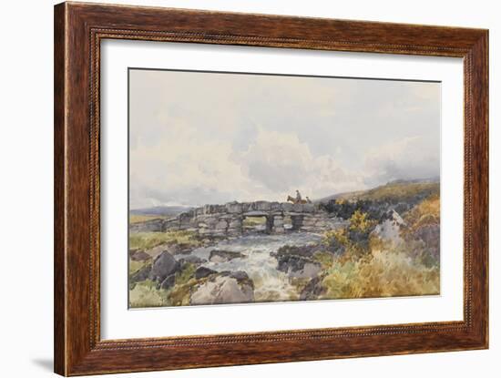 Leather Tor Bridge , C.1895-96-Frederick John Widgery-Framed Giclee Print