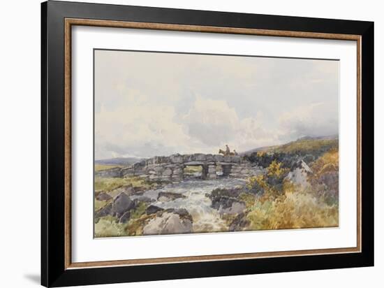 Leather Tor Bridge , C.1895-96-Frederick John Widgery-Framed Giclee Print