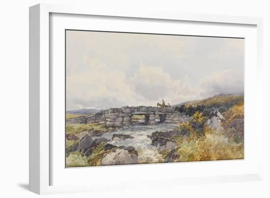 Leather Tor Bridge , C.1895-96-Frederick John Widgery-Framed Giclee Print