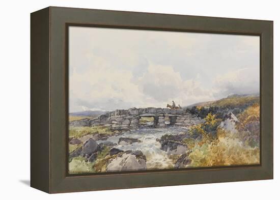 Leather Tor Bridge , C.1895-96-Frederick John Widgery-Framed Premier Image Canvas