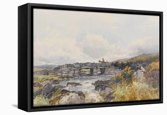 Leather Tor Bridge , C.1895-96-Frederick John Widgery-Framed Premier Image Canvas