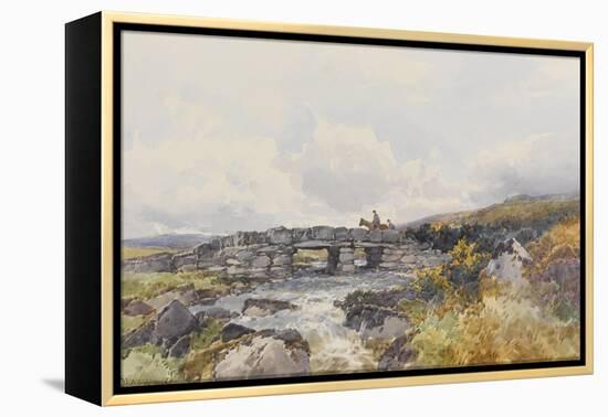 Leather Tor Bridge , C.1895-96-Frederick John Widgery-Framed Premier Image Canvas