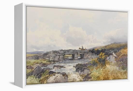 Leather Tor Bridge , C.1895-96-Frederick John Widgery-Framed Premier Image Canvas