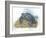 Leatherback Sea Turtle Dermochelys Coriacea Laying Eggs-null-Framed Giclee Print