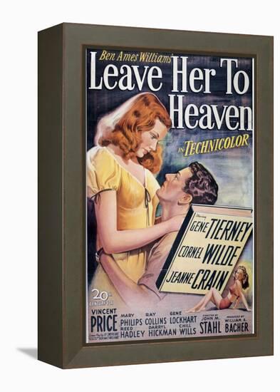 Leave Her To Heaven, 1945, Directed by John M. Stahl-null-Framed Premier Image Canvas