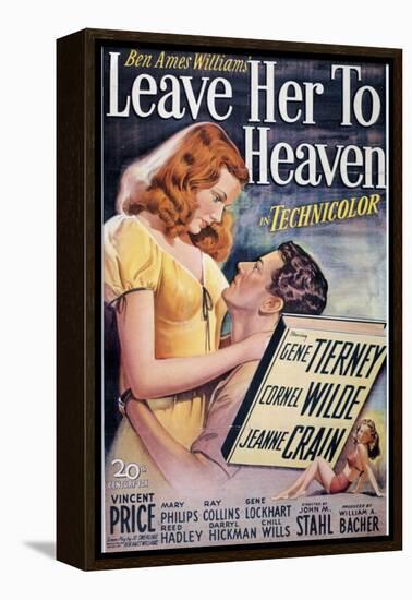 Leave Her To Heaven, 1945, Directed by John M. Stahl-null-Framed Premier Image Canvas