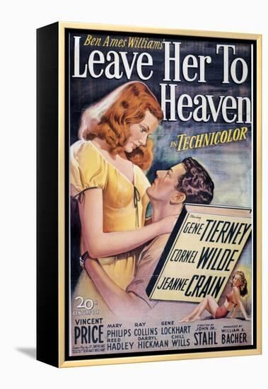 Leave Her To Heaven, 1945, Directed by John M. Stahl-null-Framed Premier Image Canvas