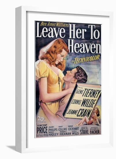 Leave Her To Heaven, 1945, Directed by John M. Stahl-null-Framed Giclee Print