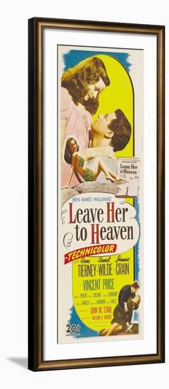 Leave Her To Heaven, 1945-null-Framed Art Print