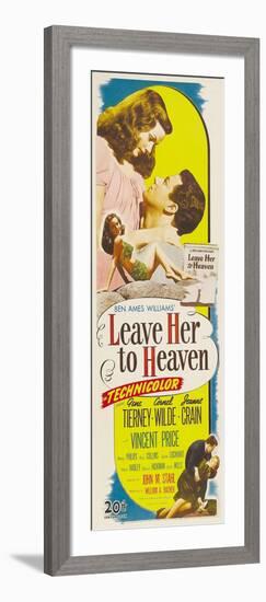 Leave Her To Heaven, 1945-null-Framed Art Print