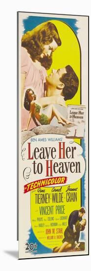 Leave Her To Heaven, 1945-null-Mounted Art Print